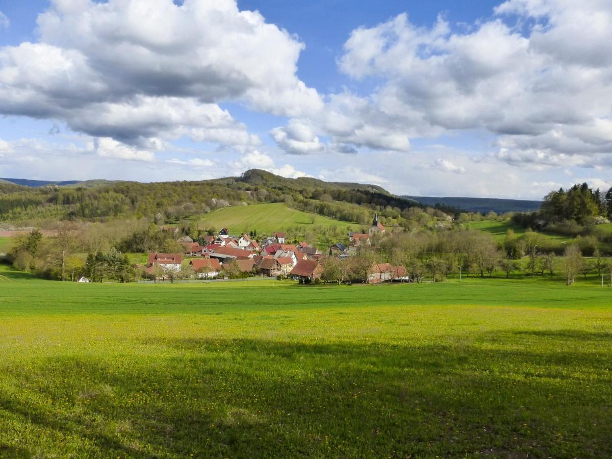 Gemuetliche Fewo Am Huelfensberg Und Dem Gruenen Band Doringsdorf エクステリア 写真